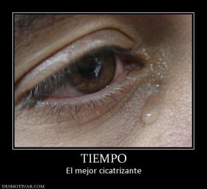 TIEMPO El mejor cicatrizante