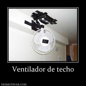 Ventilador de techo