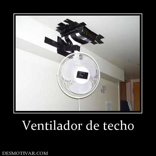 Ventilador de techo