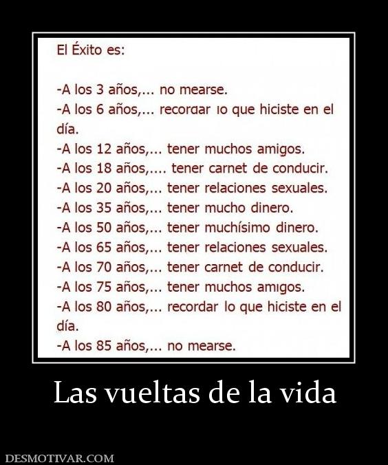 Las vueltas de la vida