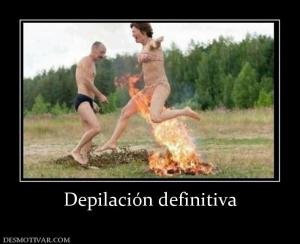 Depilación definitiva
