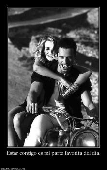 Estar contigo es mi parte favorita del