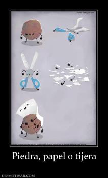 Piedra, papel o tijera