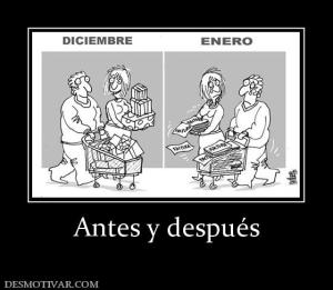 Antes y después