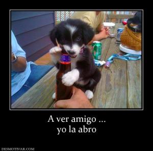 A ver amigo ... yo la abro