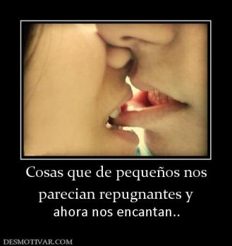 Cosas que de pequeños nos parecian repugnantes y  ahora nos encantan..
