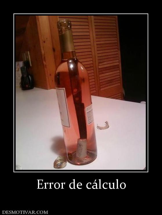 Error de cálculo