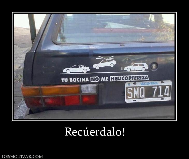 Recúerdalo!