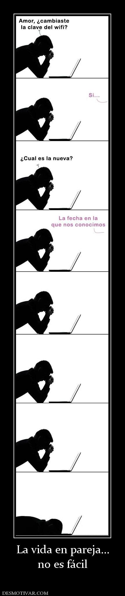 La vida en pareja... no es fácil