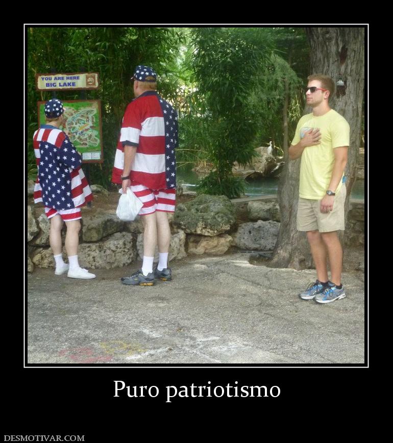 Puro patriotismo