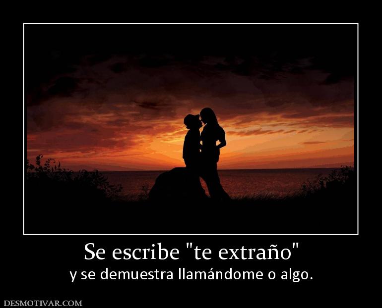 Se escribe  y se demuestra llamándome o algo.