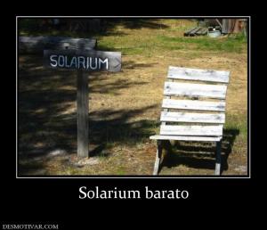 Solarium barato