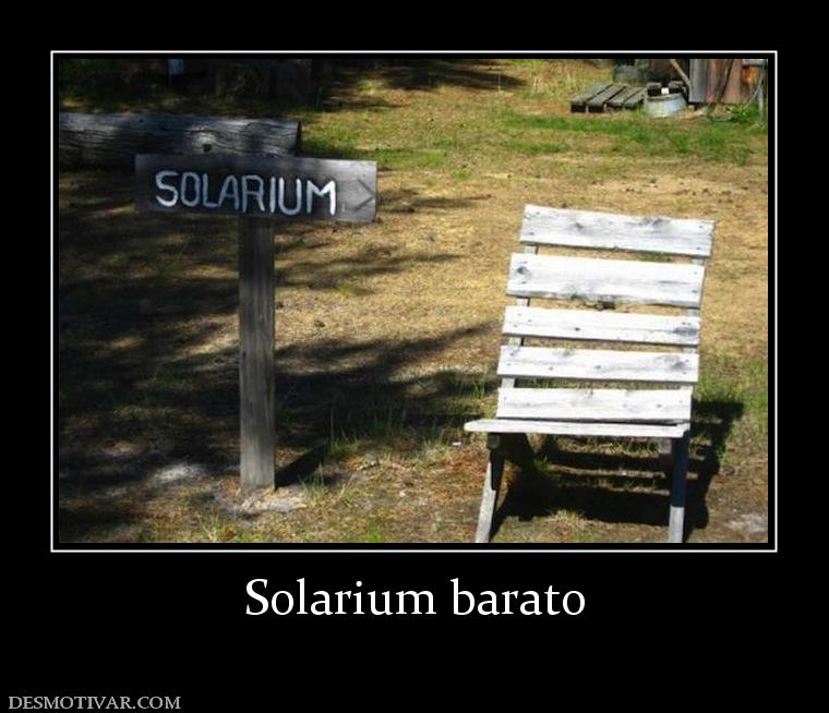 Solarium barato