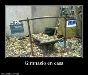 Gimnasio en casa