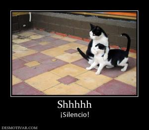 Shhhhh ¡Silencio!