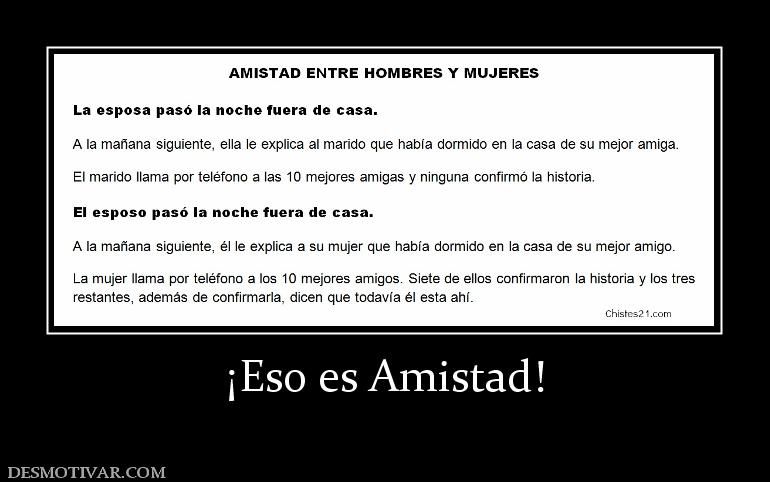 ¡Eso es Amistad!