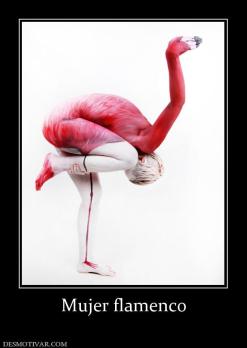 Mujer flamenco