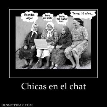 Chicas en el chat