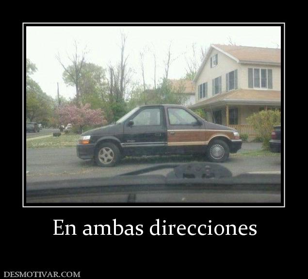 En ambas direcciones