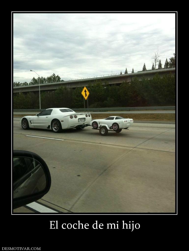 El coche de mi hijo