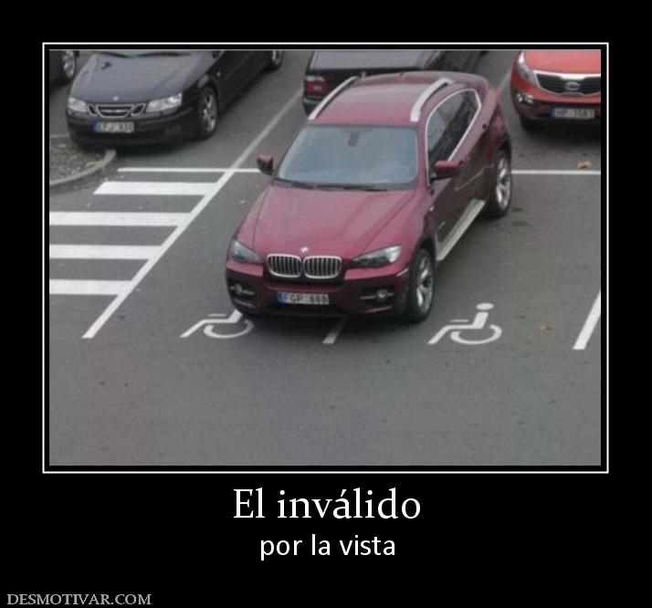 El inválido por la vista