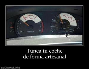 Tunea tu coche de forma artesanal