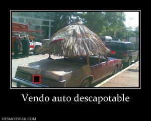 Vendo auto descapotable