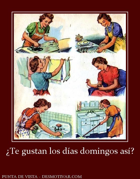 ¿Te gustan los días domingos así?