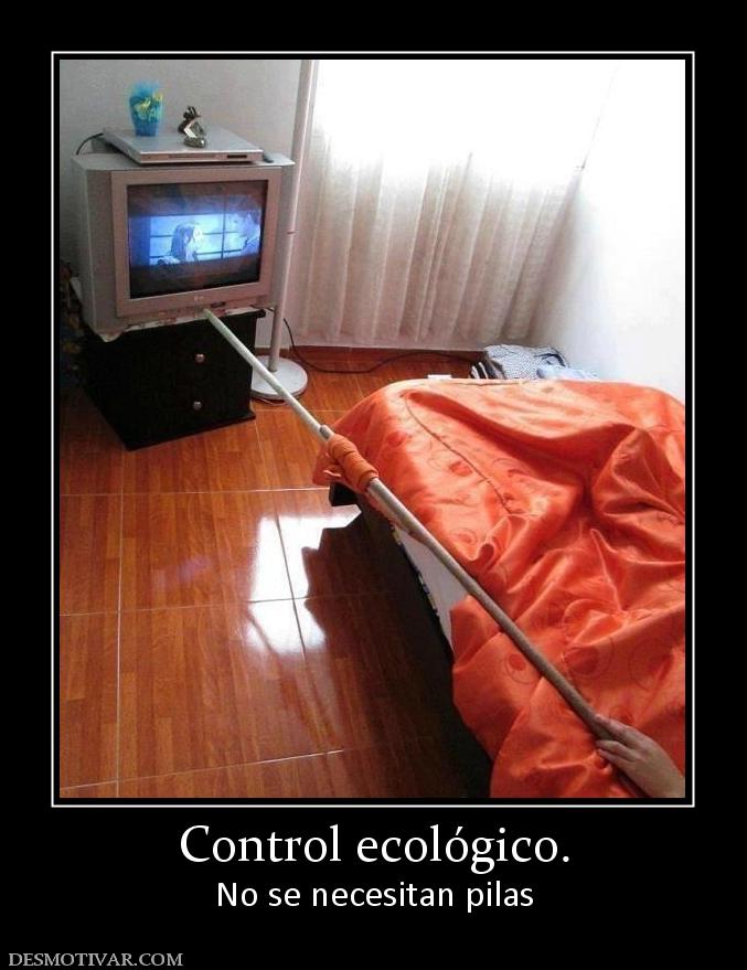 Control ecológico. No se necesitan pilas