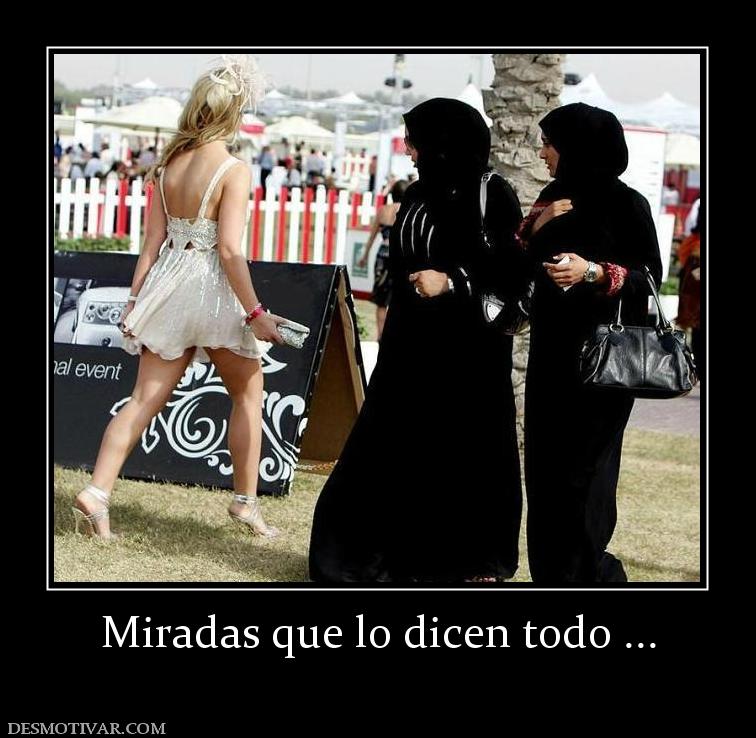 Miradas que lo dicen todo ...