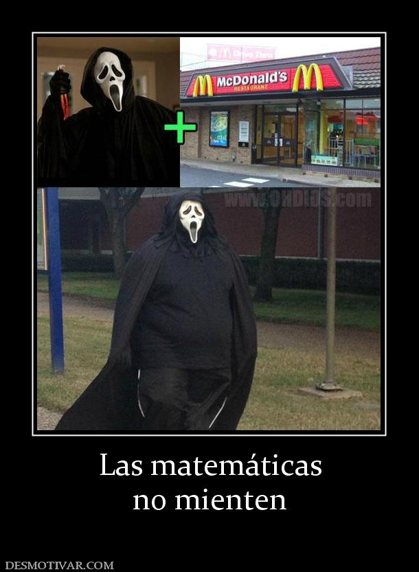 Las matemáticas no mienten