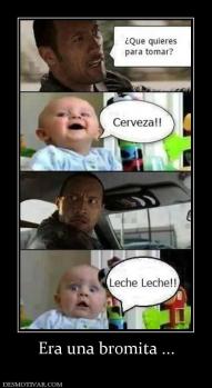 Era una bromita ...