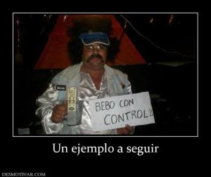 Un ejemplo a seguir