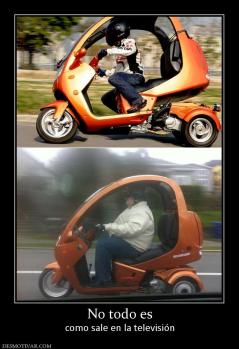 No todo es como sale en la televisión