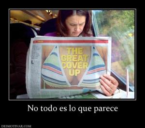No todo es lo que parece