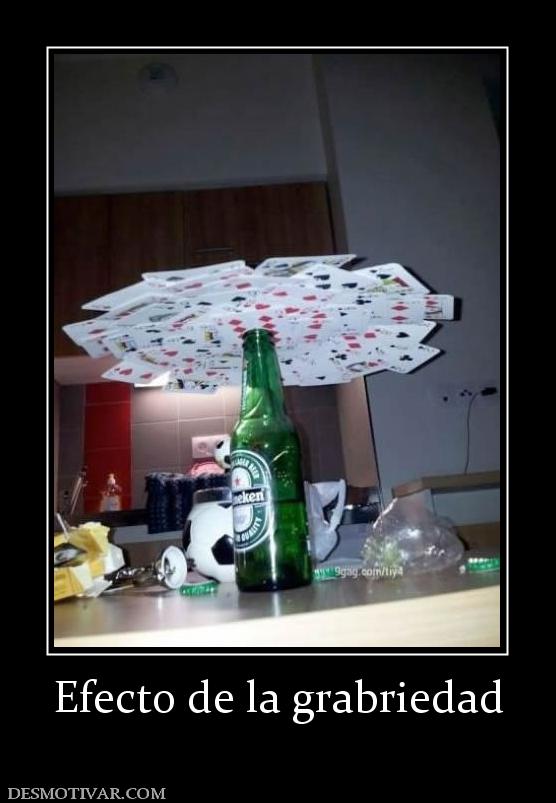 Efecto de la grabriedad