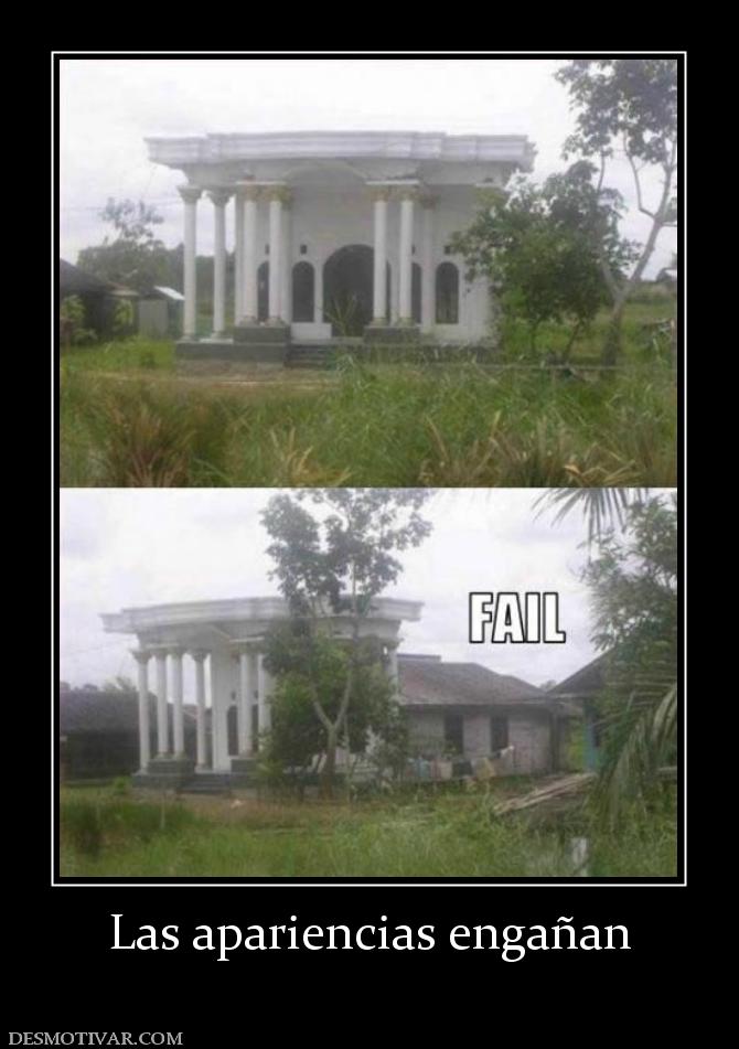 Las apariencias engañan