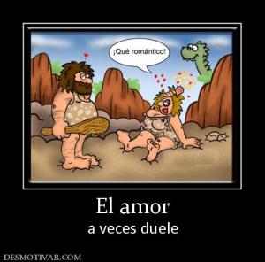El amor a veces duele