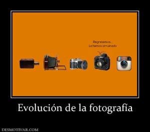 Evolución de la fotografía