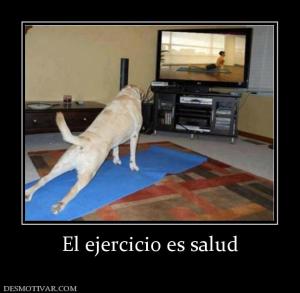 El ejercicio es salud