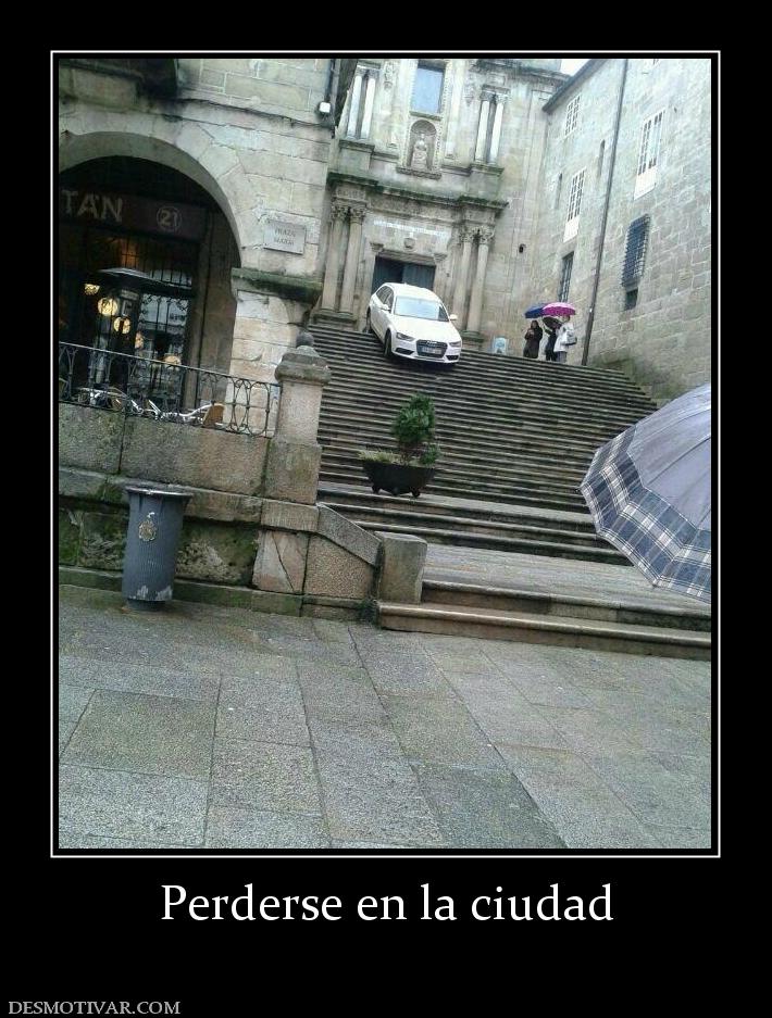 Perderse en la ciudad