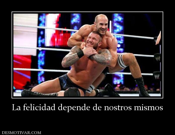 La felicidad depende de nostros mismos