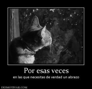 Por esas veces en las que necesitas de verdad un abrazo