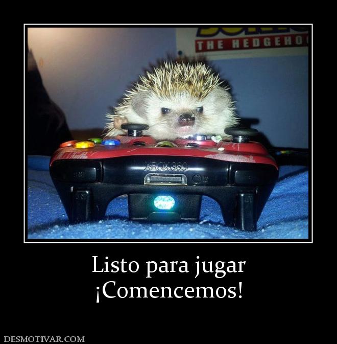 Listo para jugar ¡Comencemos!