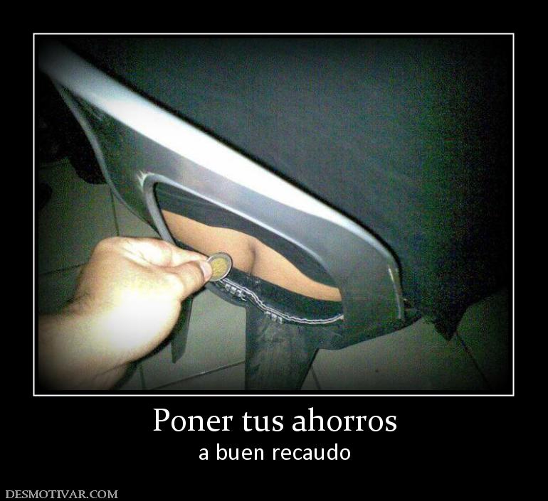 Poner tus ahorros a buen recaudo