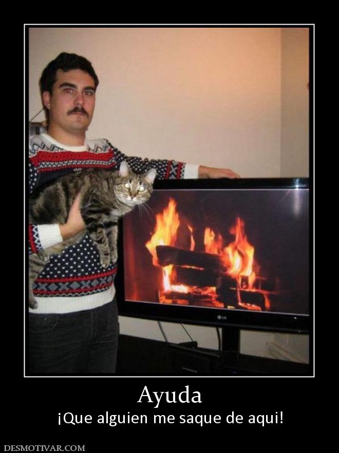 Ayuda ¡Que alguien me saque de aqui!