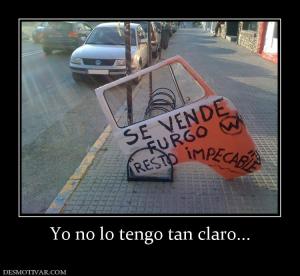 Yo no lo tengo tan claro...