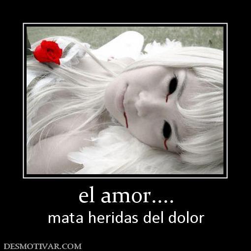el amor.... mata heridas del dolor