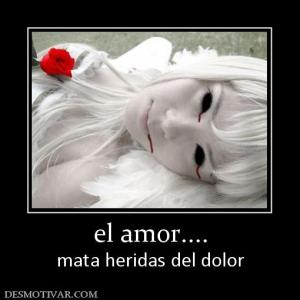 el amor.... mata heridas del dolor