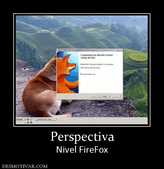 Perspectiva Nivel FireFox